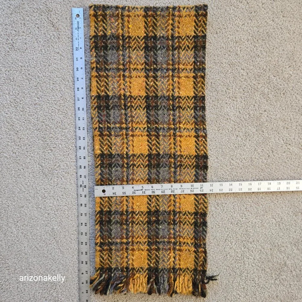 Karen Zambox Wool Tweed Plaid Vintage Culture - Picture 10 of 14